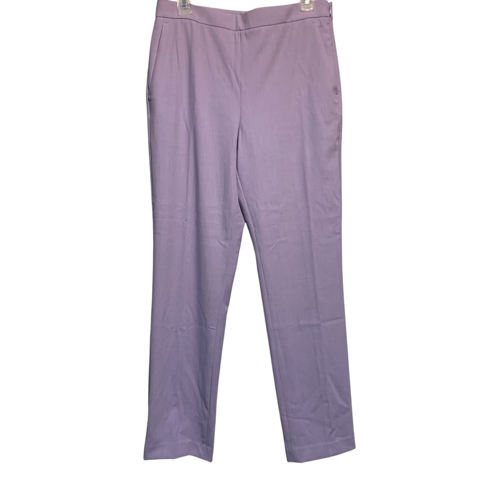 Ann Taylor Dress Pants 8 Straight Leg Career Trousers Minimalist Chic Modern